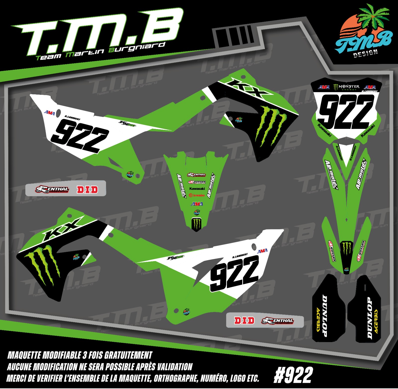 Autocollant moto YAMAHA autocollant moto type origine kit déco pour moto  afin de personaliser votre moto