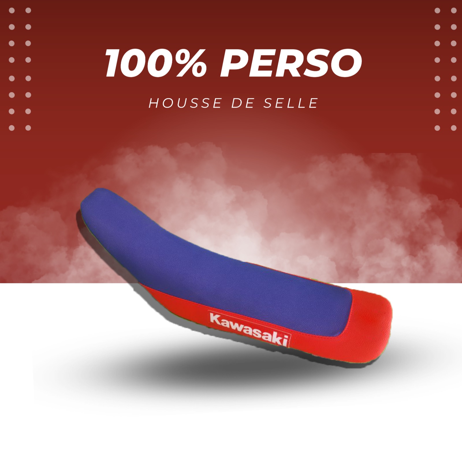 Housse Selle 100% Perso – MotoCross – Studio TMB